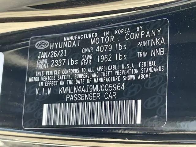 2021 Hyundai Elantra Hybrid Limited