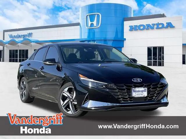 2021 Hyundai Elantra Hybrid Limited for sale in Arlington, TX