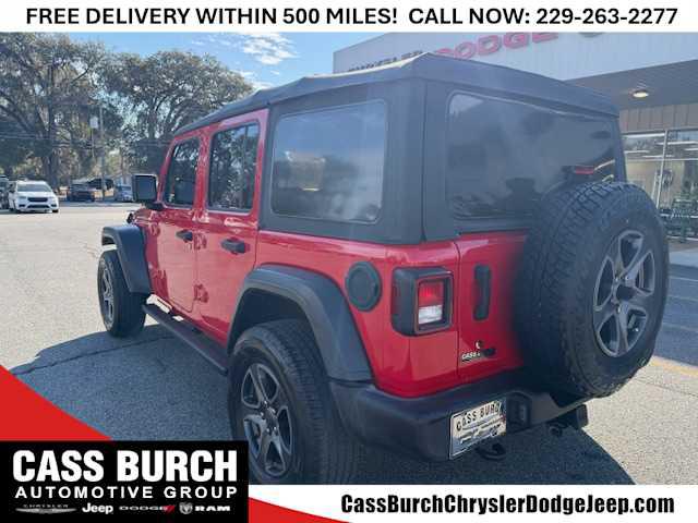 2018 Jeep Wrangler Unlimited Sport S 4x4