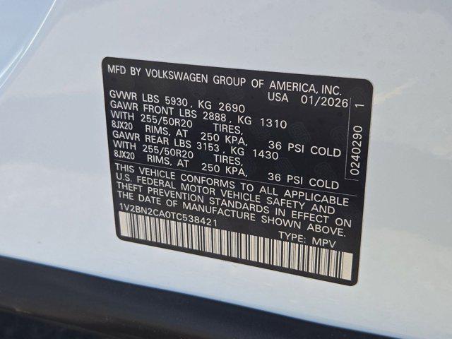 2026 Volkswagen Atlas SEL