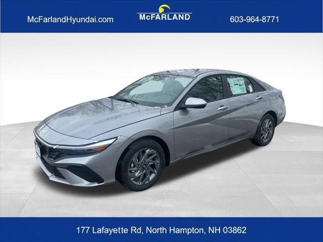 2026 Hyundai Elantra Hybrid Blue for sale in NORTH HAMPTON, NH