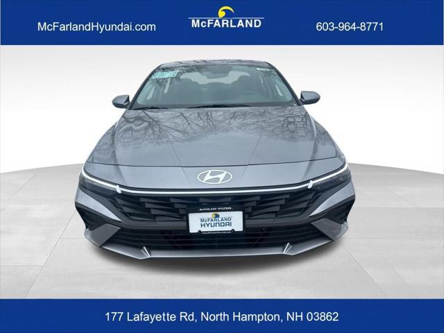 2026 Hyundai Elantra Hybrid Blue