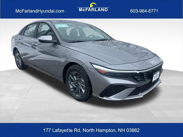 2026 Hyundai Elantra Hybrid Blue