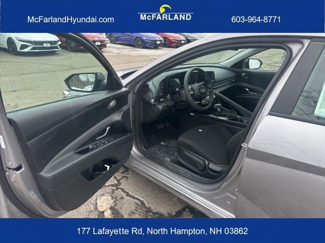 2026 Hyundai Elantra Hybrid Blue