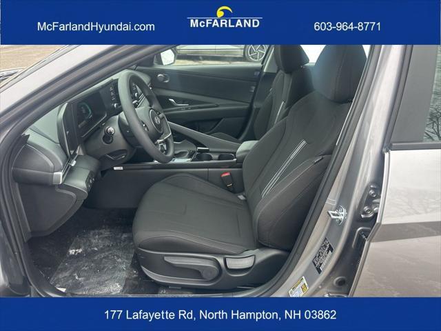 2026 Hyundai Elantra Hybrid Blue