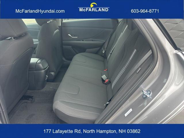 2026 Hyundai Elantra Hybrid Blue