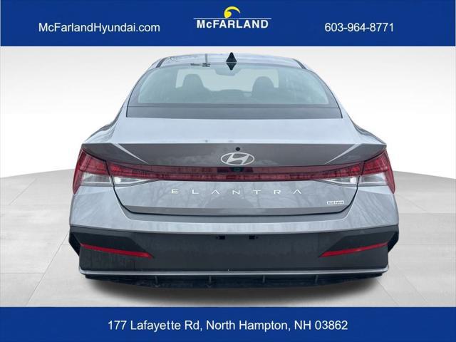 2026 Hyundai Elantra Hybrid Blue