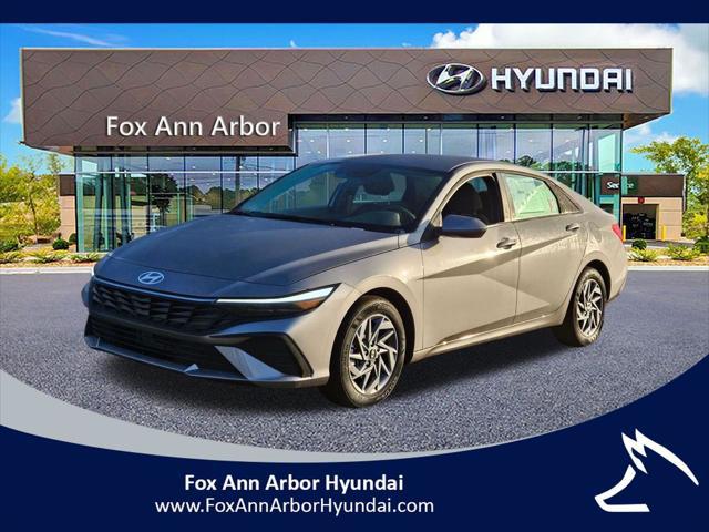 2026 Hyundai Elantra Hybrid Blue for sale in ANN ARBOR, MI