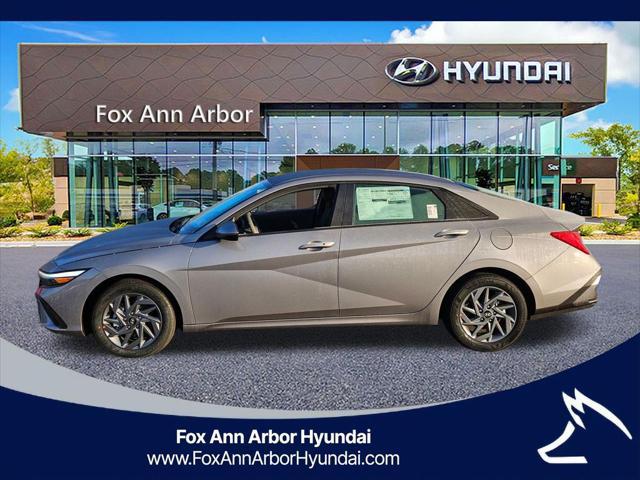 2026 Hyundai Elantra Hybrid Blue