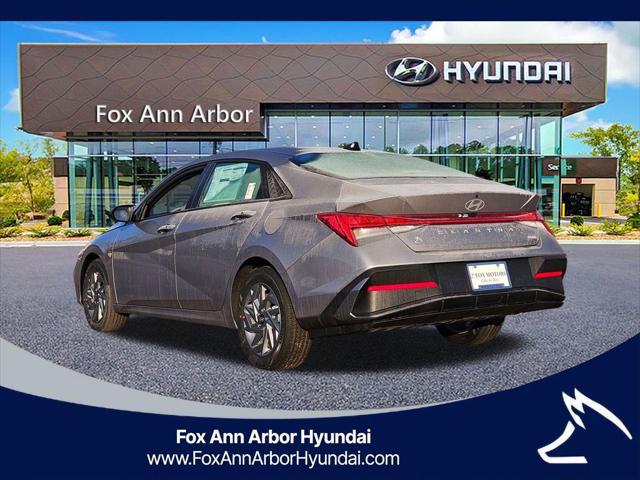 2026 Hyundai Elantra Hybrid Blue