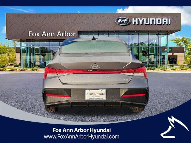 2026 Hyundai Elantra Hybrid Blue