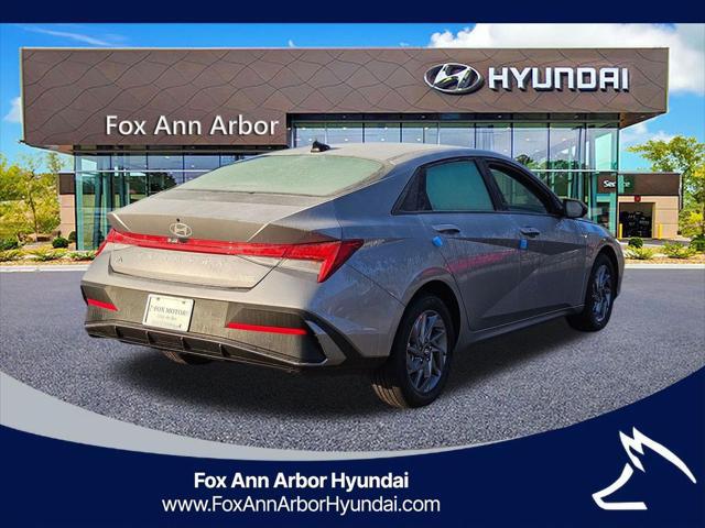 2026 Hyundai Elantra Hybrid Blue