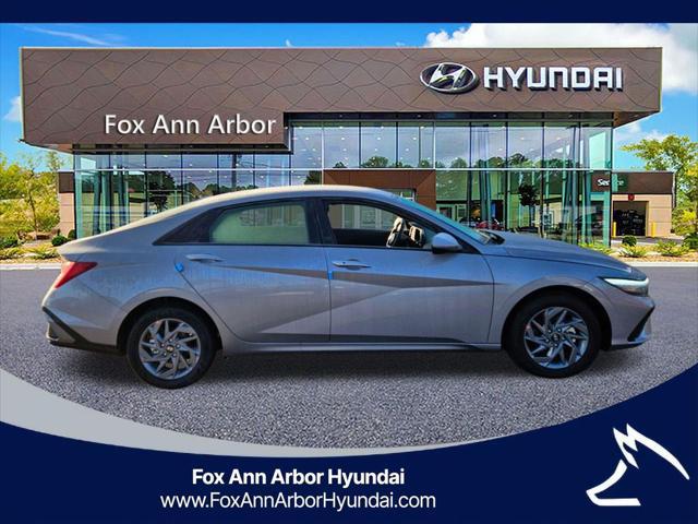 2026 Hyundai Elantra Hybrid Blue