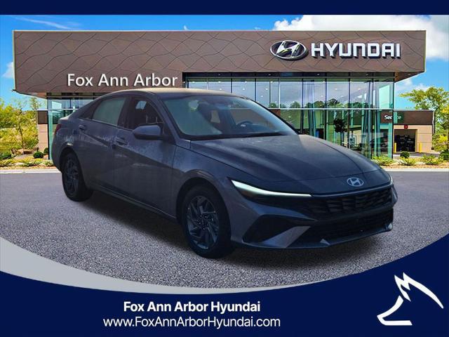 2026 Hyundai Elantra Hybrid Blue