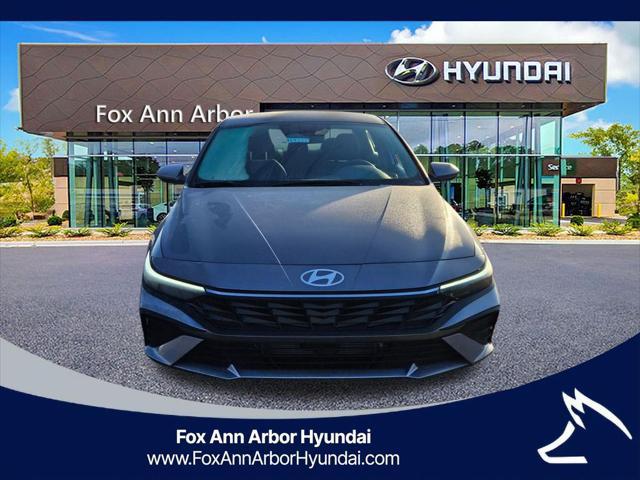 2026 Hyundai Elantra Hybrid Blue