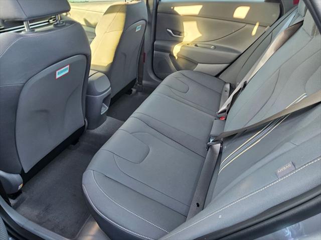 2026 Hyundai Elantra Hybrid Blue
