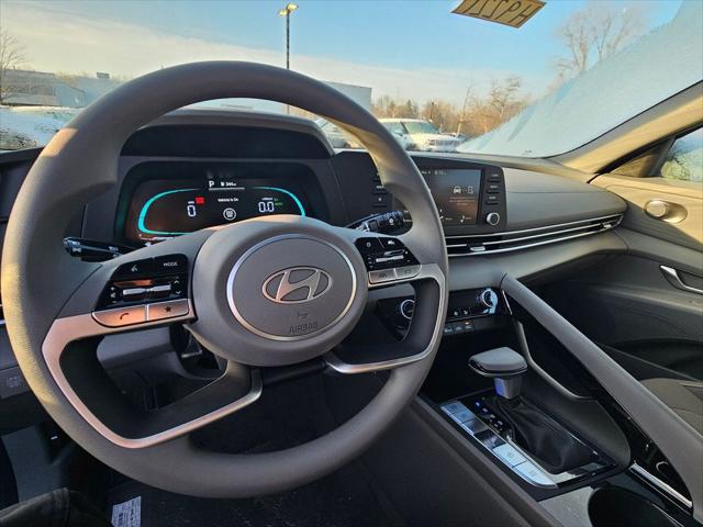 2026 Hyundai Elantra Hybrid Blue