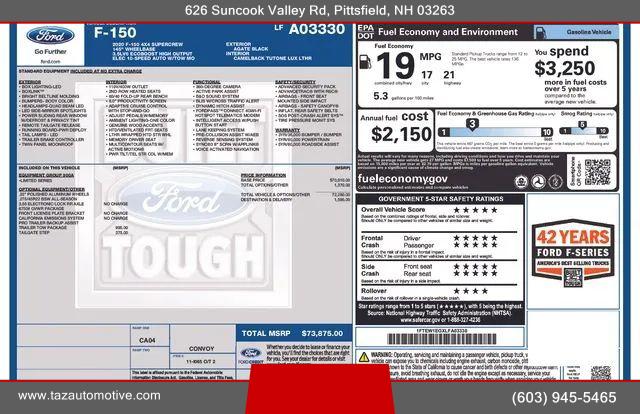2020 Ford F-150 Limited