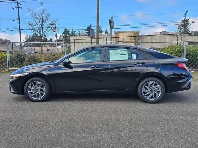 2026 Hyundai Elantra Hybrid Blue