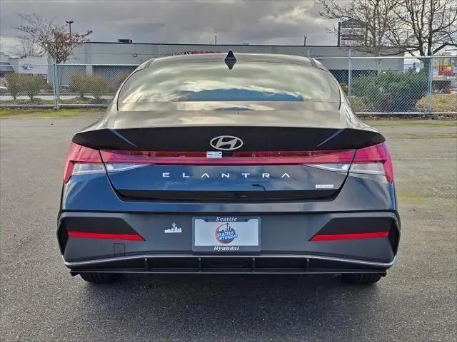 2026 Hyundai Elantra Hybrid Blue