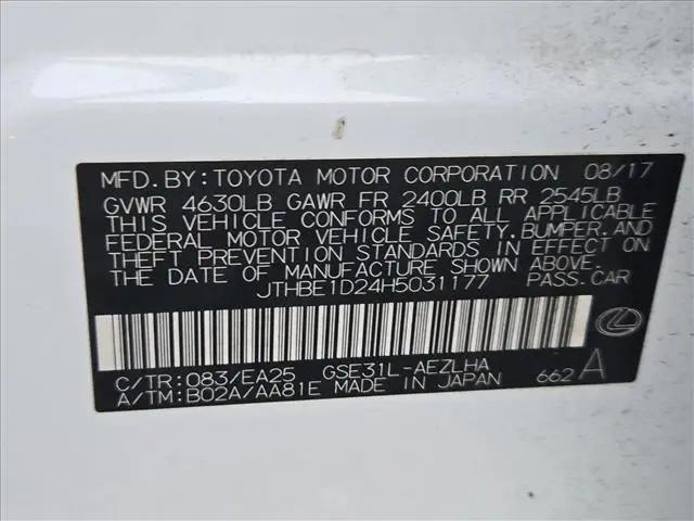 2017 Lexus IS 350 IS 350