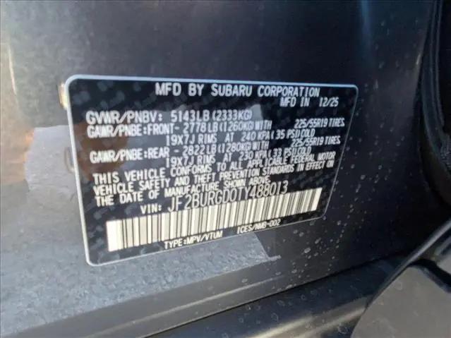 2026 Subaru Outback Limited XT