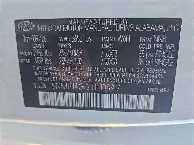 2026 Hyundai Santa Fe Hybrid SE