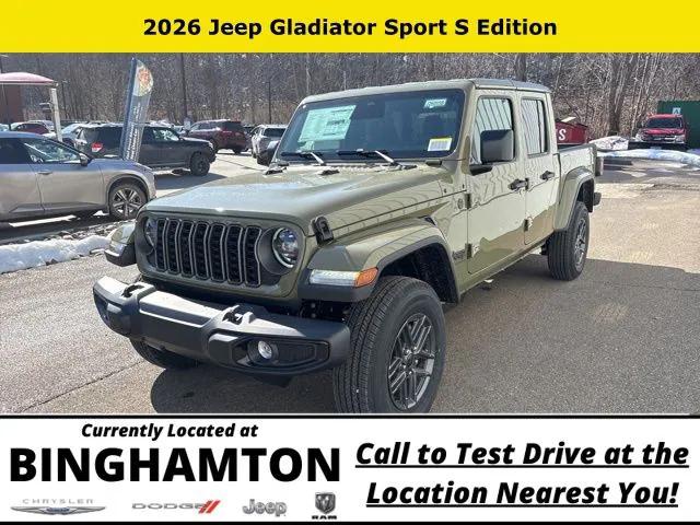 2026 Jeep Gladiator GLADIATOR SPORT S 4X4 2026 Jeep Gladiator GLADIATOR SPORT S 4X4