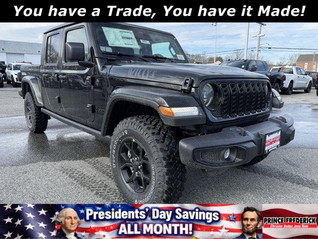2026 Jeep Gladiator GLADIATOR WILLYS 4X4