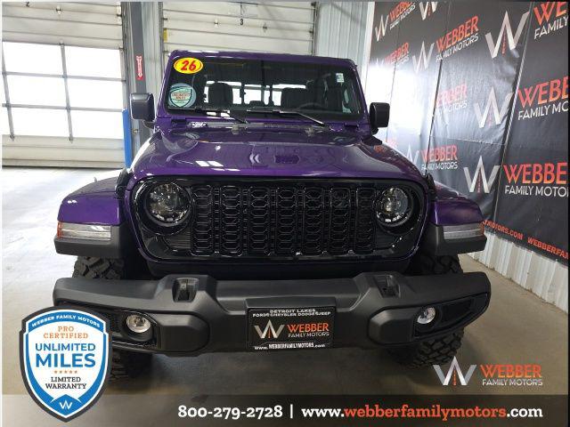 2026 Jeep Gladiator GLADIATOR WILLYS 4X4