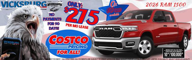 2026 Ram 1500 Express Crew Cab 4x4 5'7" Box