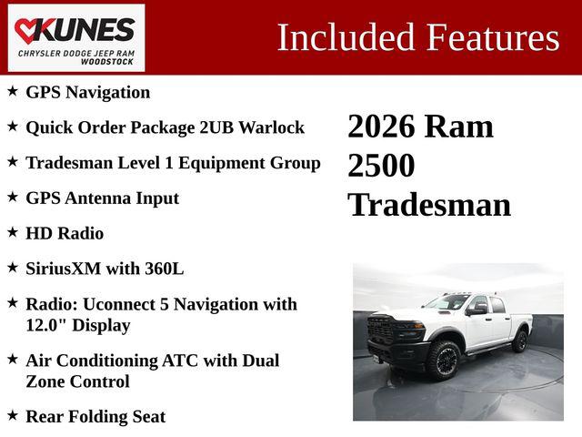 2026 RAM Ram 2500 RAM 2500 WARLOCK CREW CAB 4X4 64 BOX