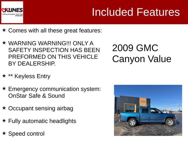 2009 GMC Canyon Value Package