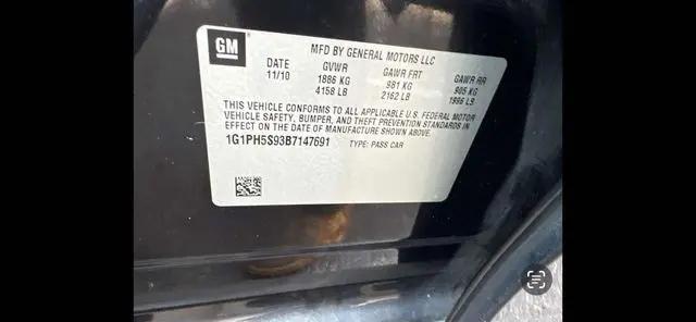 2011 Chevrolet Cruze LTZ