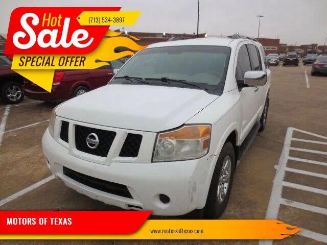 2012 Nissan Armada SV for sale in Houston, TX