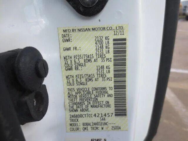 2012 Nissan Frontier S