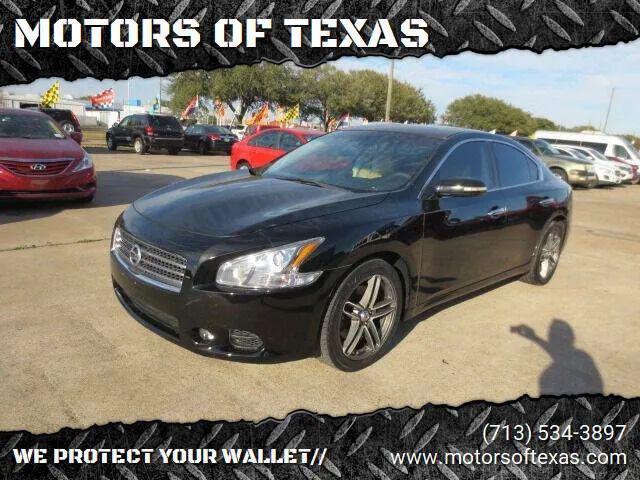 2011 Nissan Maxima 3.5 SV for sale in Houston, TX