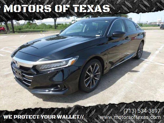 2021 Honda Accord EX-L for sale in Houston, TX