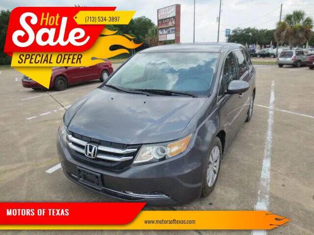 2016 Honda Odyssey SE for sale in Houston, TX