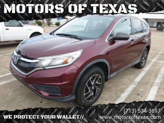 2016 Honda CR-V SE for sale in Houston, TX