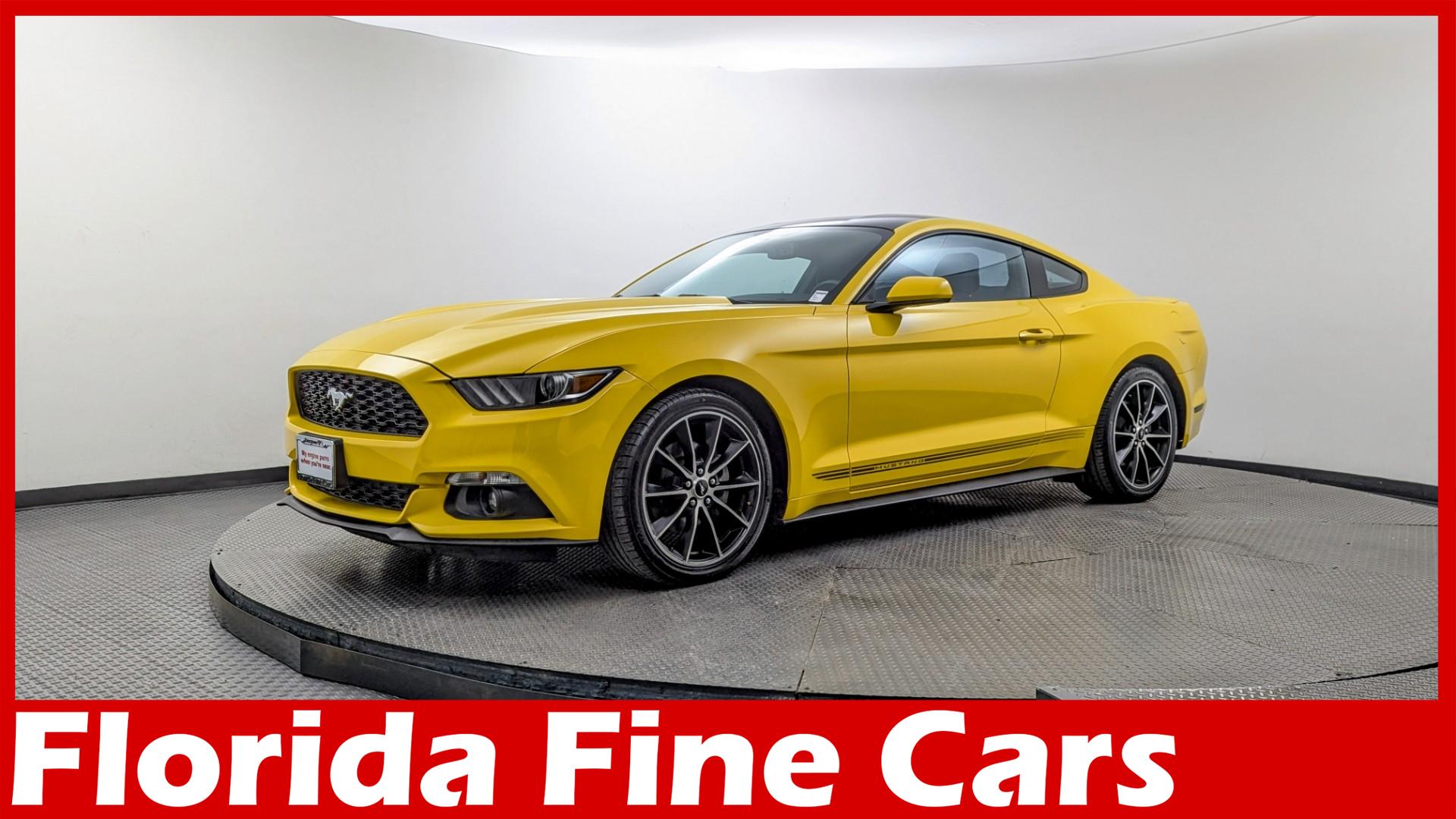 2016 Ford Mustang EcoBoost Coupe RWD