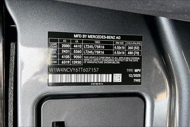 2026 Mercedes-Benz Sprinter 2500 High Roof 4-Cyl Diesel HO