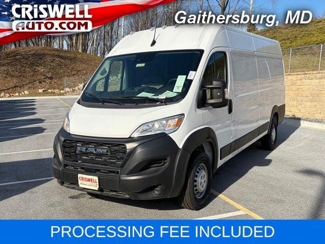 2024 RAM ProMaster 3500 Cargo Van Tradesman High Roof 159 WB EXT w/Pass Seat