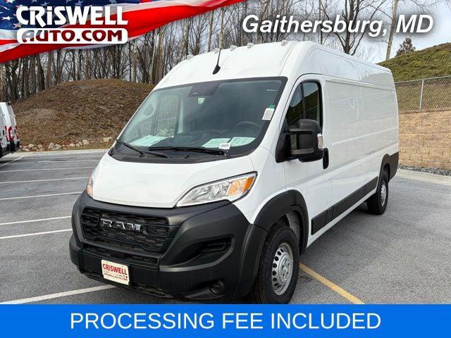 2024 RAM ProMaster 3500 Cargo Van Tradesman High Roof 159 WB EXT w/Pass Seat