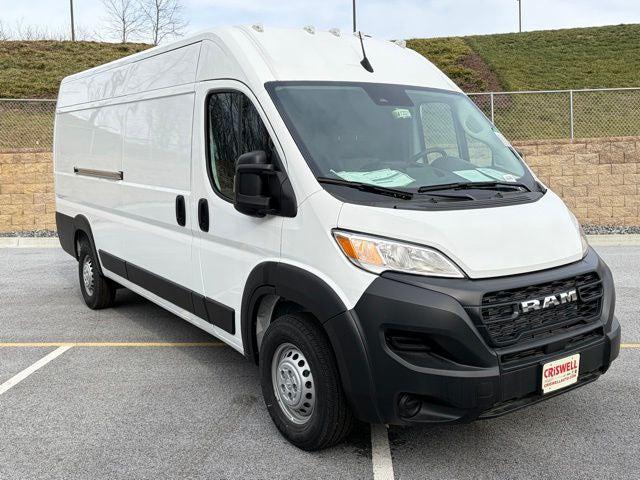 2024 RAM ProMaster 3500 Cargo Van Tradesman High Roof 159 WB EXT w/Pass Seat