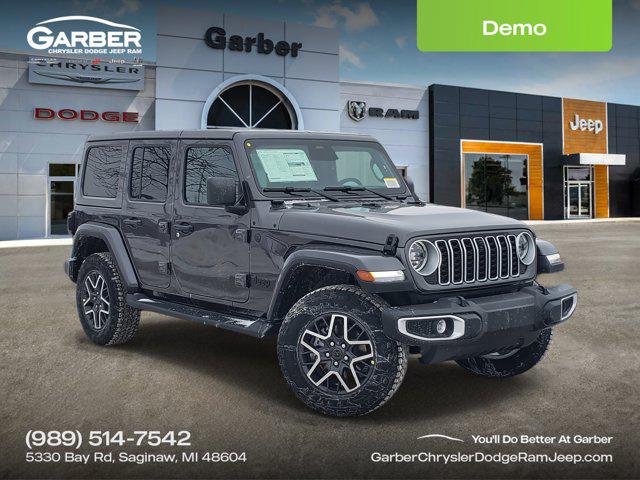 2026 Jeep Wrangler 4-Door Sahara 4x4 for sale in Saginaw, MI