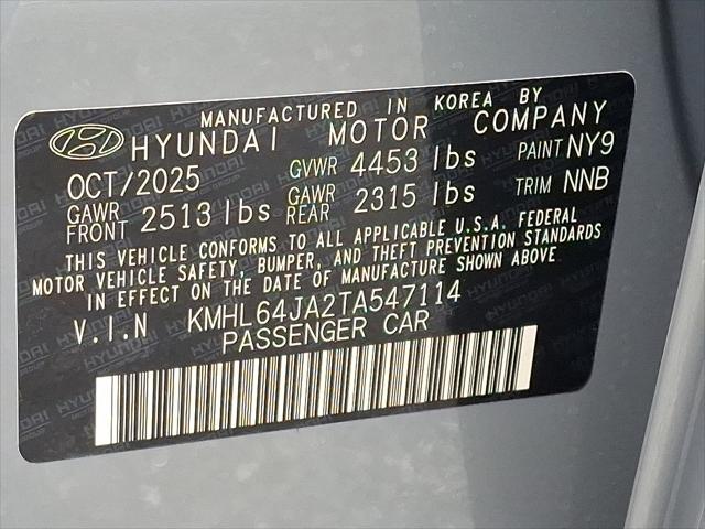 2026 Hyundai Sonata SEL Sport