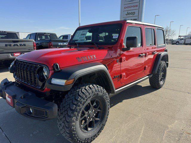 2026 Jeep Wrangler WRANGLER 4-DOOR WILLYS 2026 Jeep Wrangler WRANGLER 4-DOOR WILLYS