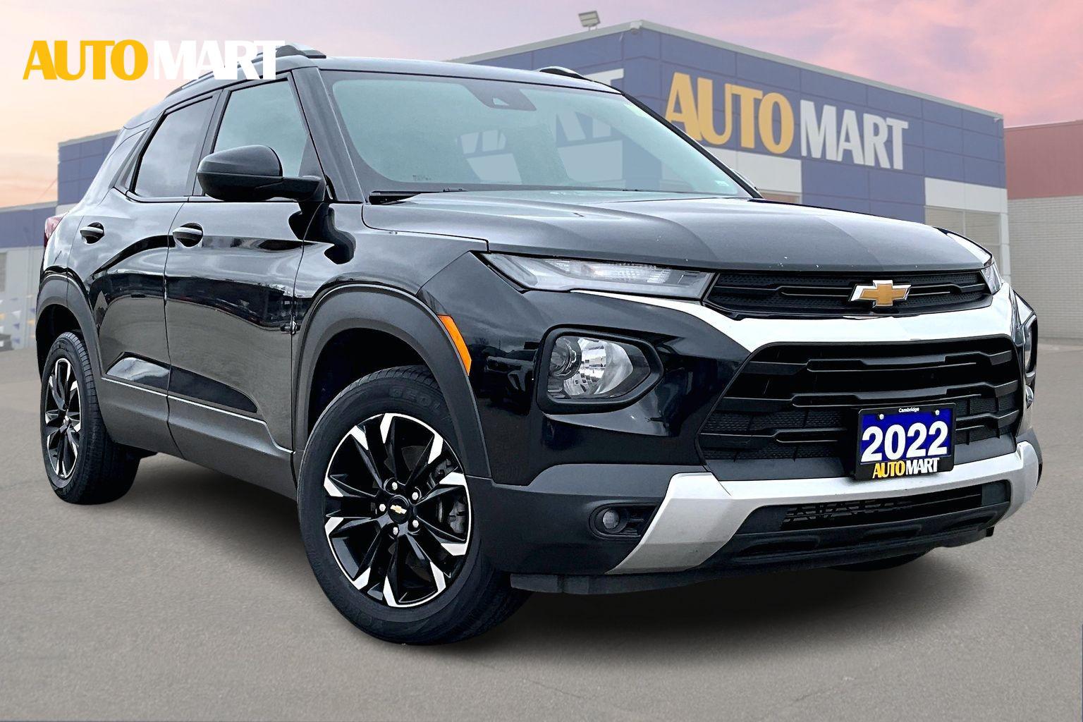 Mosaic Black Metallic 2022 Chevrolet Trailblazer LT AWD SUV / Crossover Four-Wheel Drive Automatic