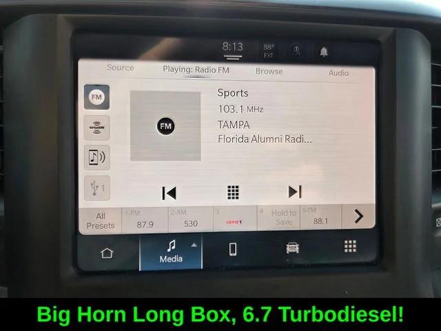 2024 Ram 3500 Big Horn Crew Cab 4x4 8' Box